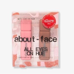 About Face All Eyes On Hue Matte Fluid Eye Paint (NWT)